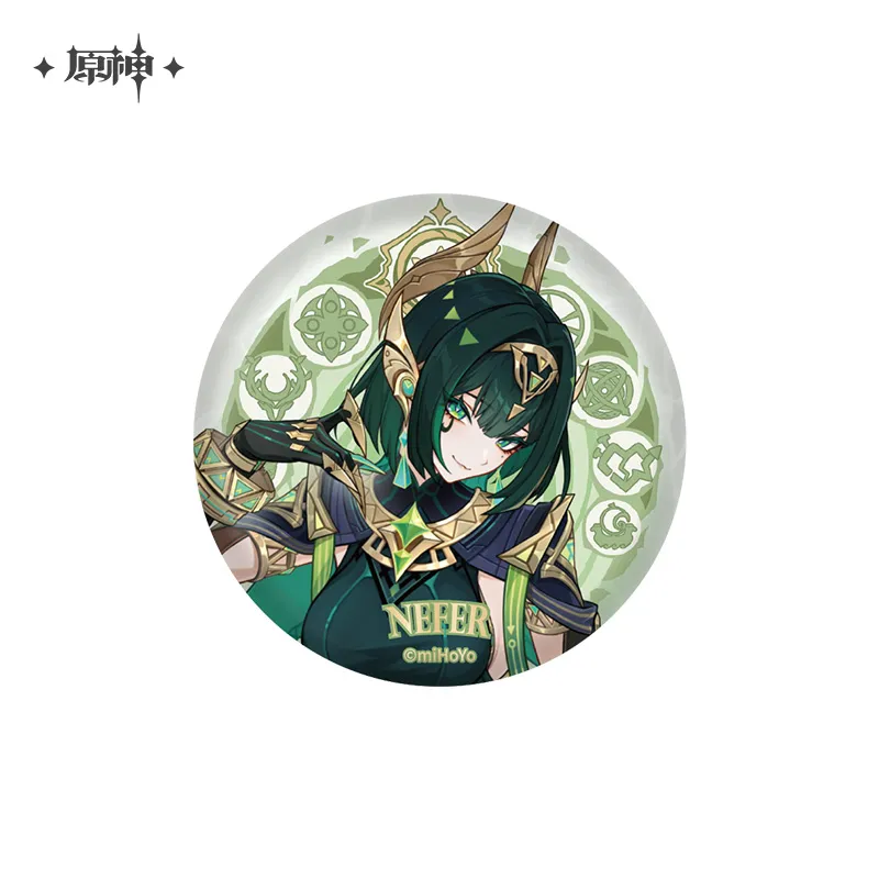 原神】 ナド・クライシリーズ キャラクター缶バッジ Genshin ネフェル