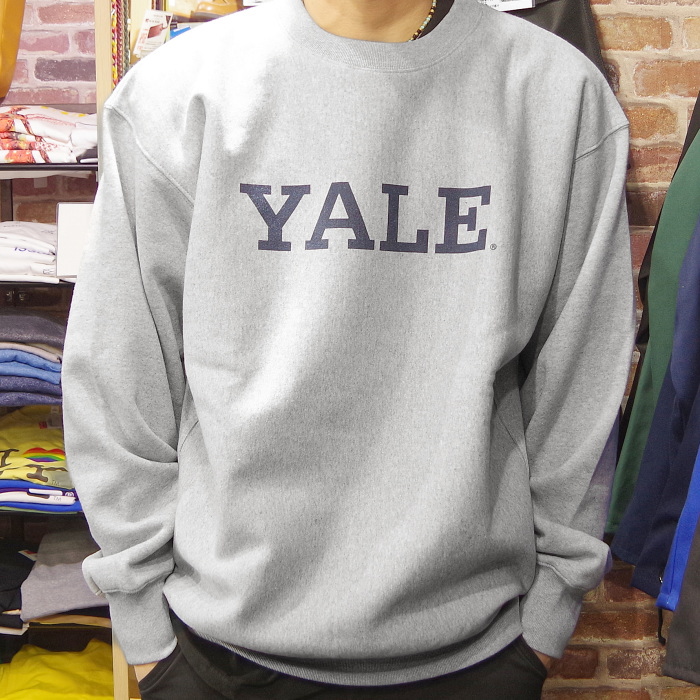 ミ*ル様 Champion Yale トレーナー グレー Champion Yale トレーナー M