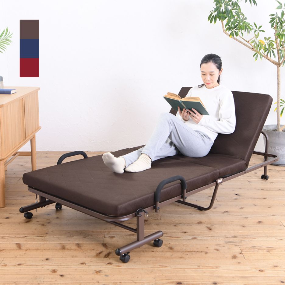 ワルツ 立ち座り楽ちん 低反発メッシュ仕様 収納式 電動リクライニング