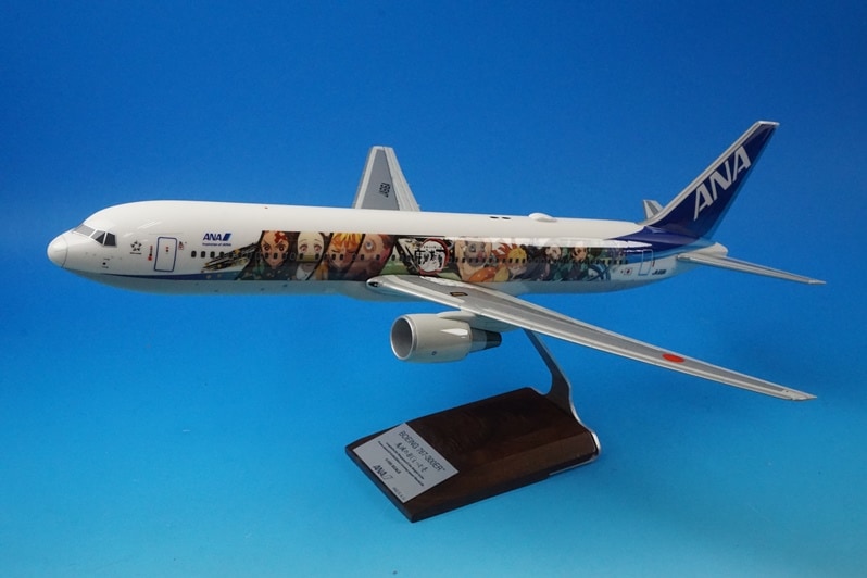 1/100 B767-300ER ANA 鬼滅の刃じぇっと壱 JA616A パックミン/中古