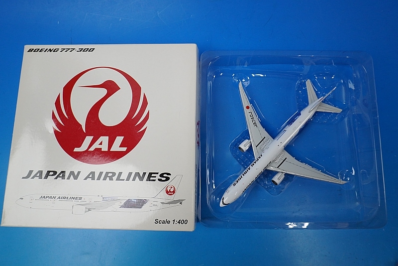 1/400 B777-300 JAL サムライブルー 応援ジェット2号機 JA740J