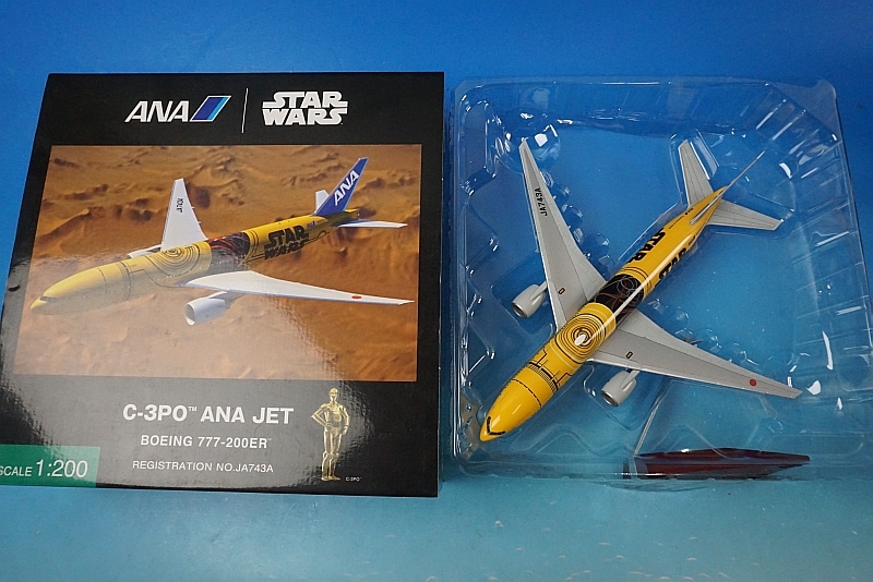 1/200 B777-200ER ANA スターウォーズ C-3PO JA743A [NH20103] 全日空
