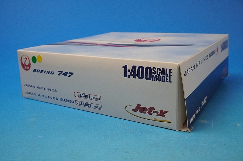 1/400 B747-200F JALカーゴ JA8123 [JA002] Jet-x/中古｜｜飛行機模型