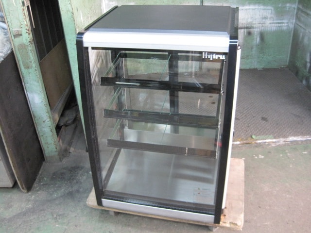 城島】【業務用】【中古】 卓上冷蔵ショーケース HJR-UTK130 単相100V