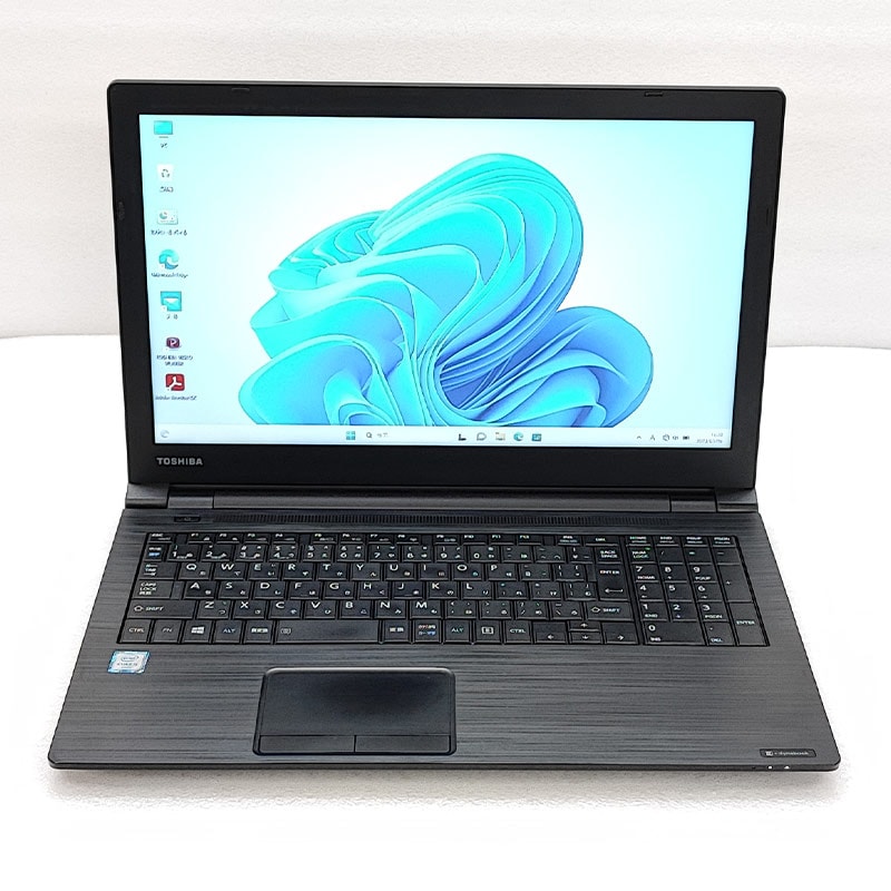 薄型 大画面 中古ノートパソコン 東芝 dynabook B55/B Windows11 Pro