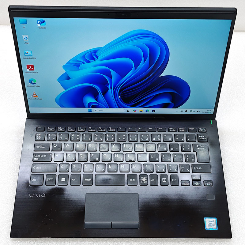 中古パソコン Microsoft Office付き VAIO VJPK11C11N Windows11 Pro