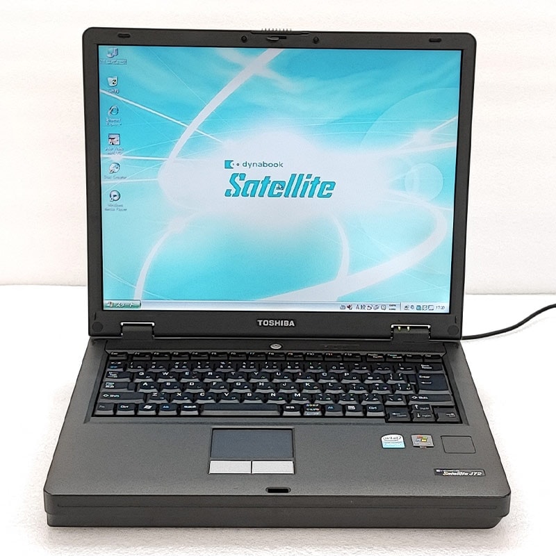 XP SP2] 中古ノートパソコン 東芝 dynabook Satellite J72 WindowsXP
