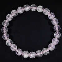 クンツァイト 5A グレード アフガニスタン産 ブレスレット 8mm 18cm