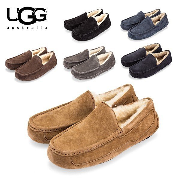 アグ UGG モカシン アスコット ASCOT メンズ 1101110 スリッポン