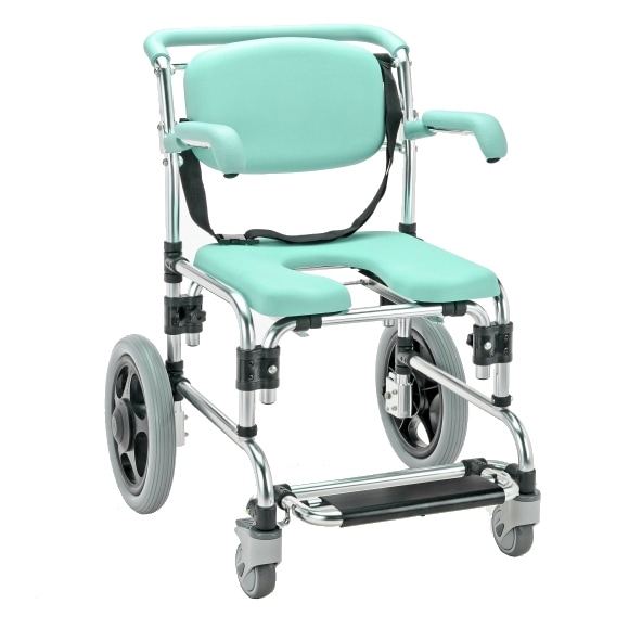 マキライフテック らくらく浴用キャリー（跳ね上げ式）YG-20GR 【福祉