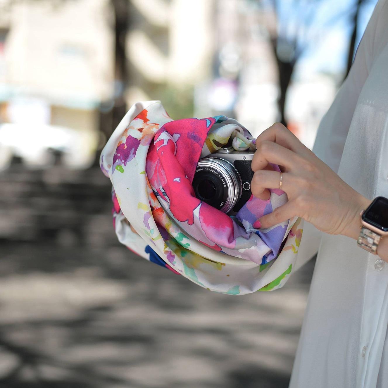 カメラスリング｜サクラスリング｜Mサイズ｜Sakura Sling｜長さ調整