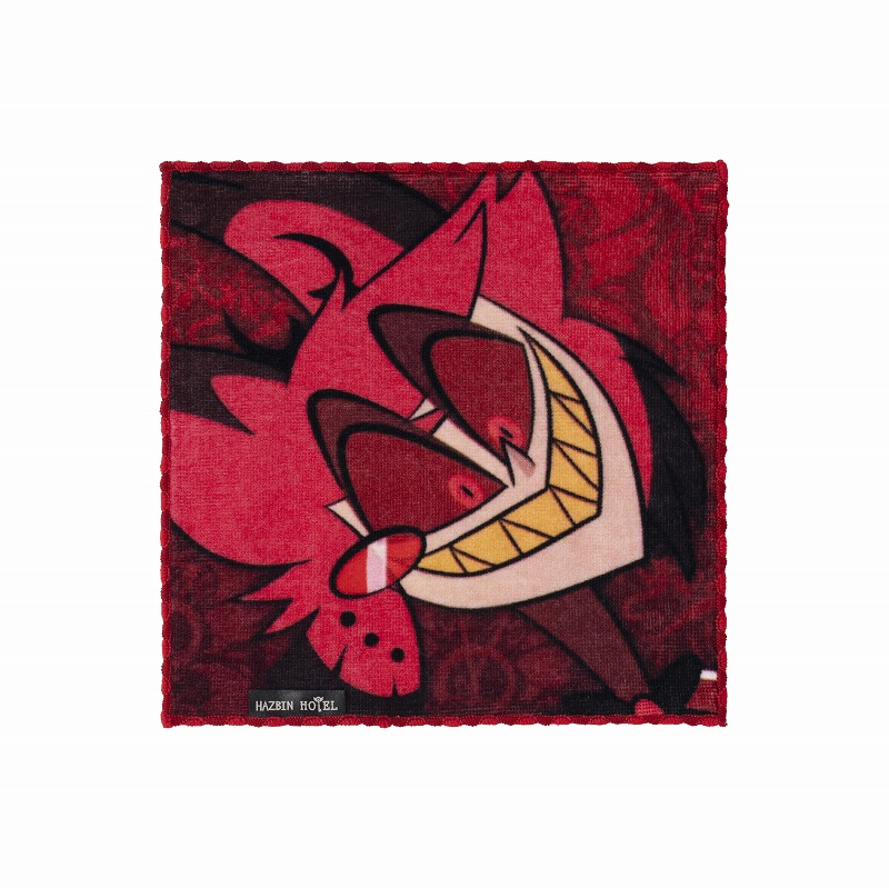 HAZBIN HOTEL ファニーフェイスなハンドタオル (アラスター