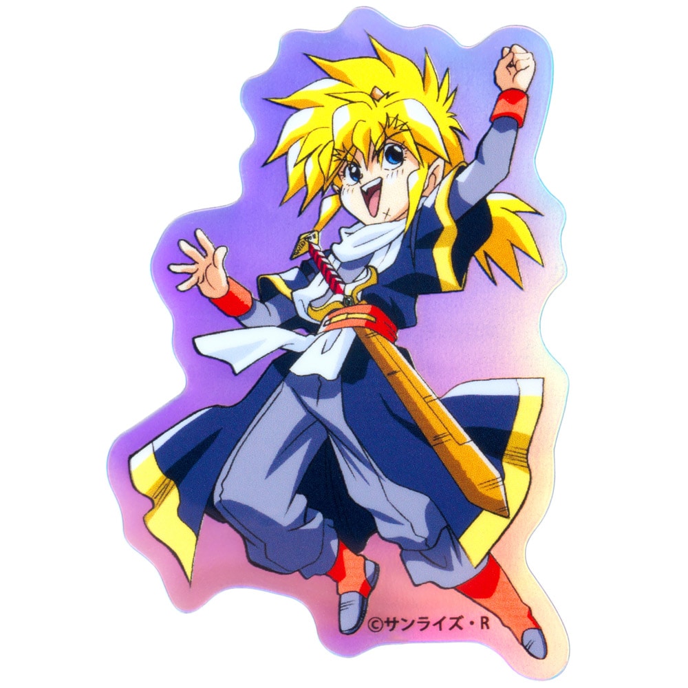 魔神英雄伝ワタル2/ホログラムステッカー(虎王)｜墓場の画廊ONLINE STORE