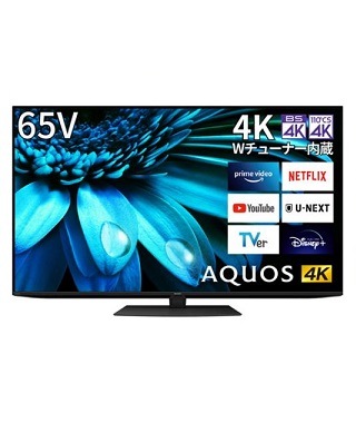 SHARP 4T-C65EL1 液晶テレビ AQUOS 4K 65V型 4TC65EL1 : SHARP テレビ