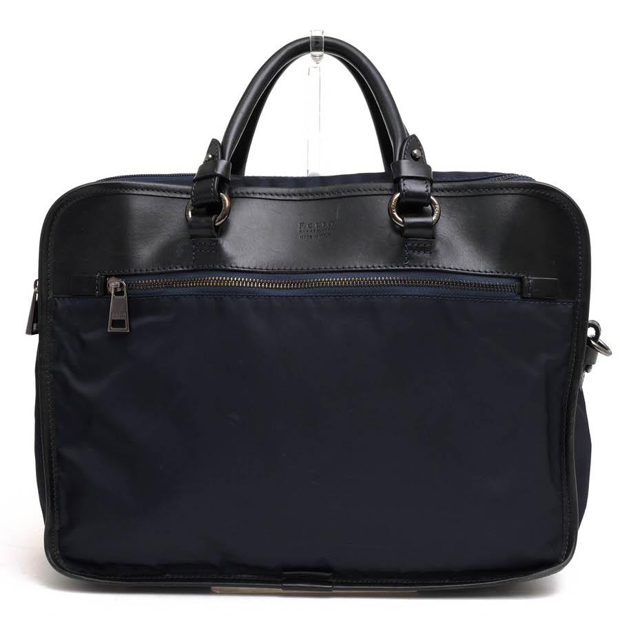 F.CLIO / エフクリオ ビジネストート 牛革 2WAY ショルダーバッグ