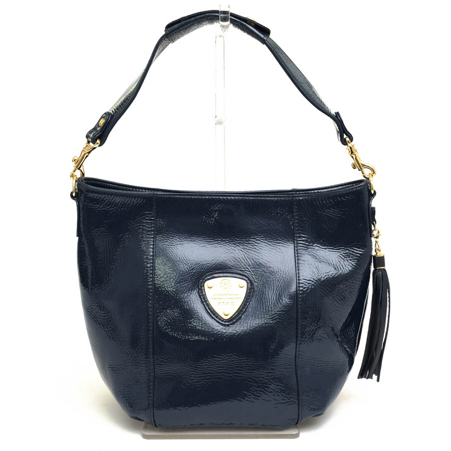 ATAO CANDY キャンディ / アタオ 撥水エナメル ピッグレザー 豚革