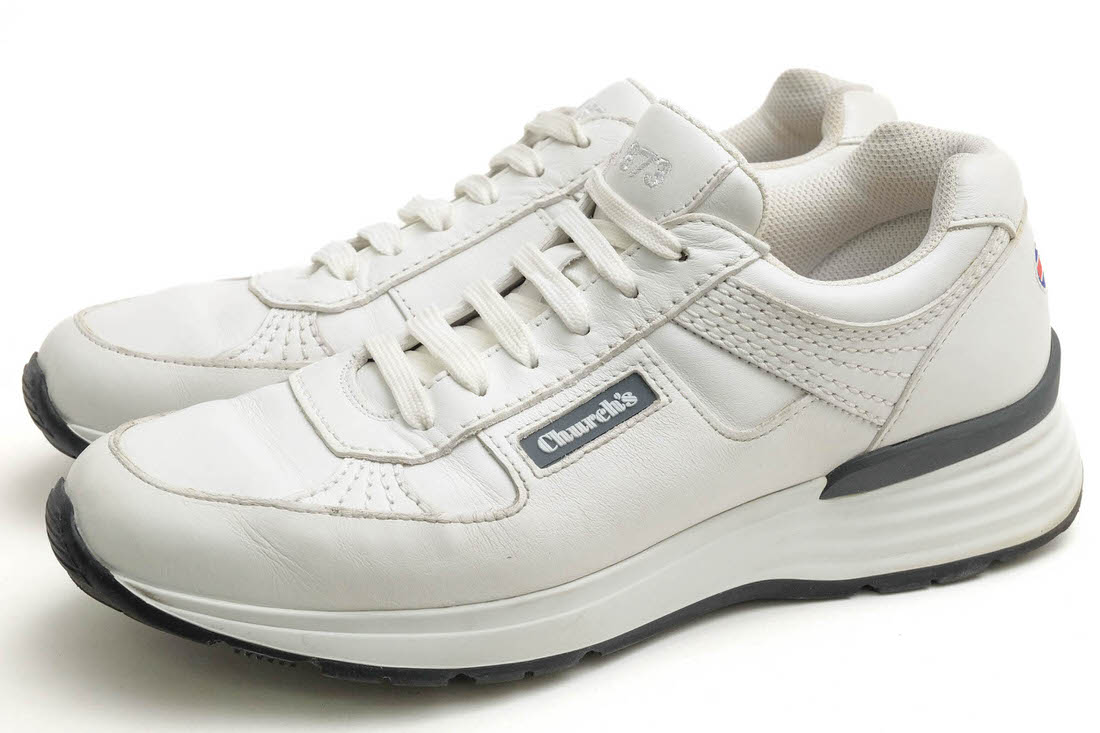 Church's CH873 / チャーチ ダッドスニーカー 牛革 カーフ ホワイト 白