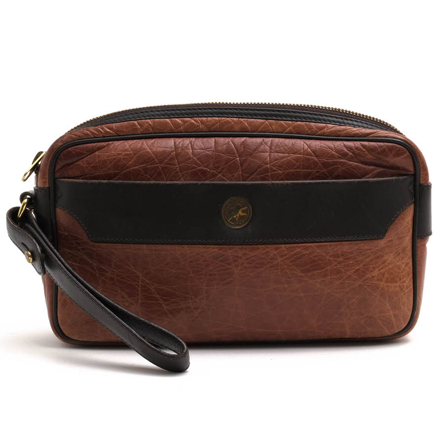 HUNTING WORLD / ハンティングワールド 牛革 ブラック 黒 セカンド