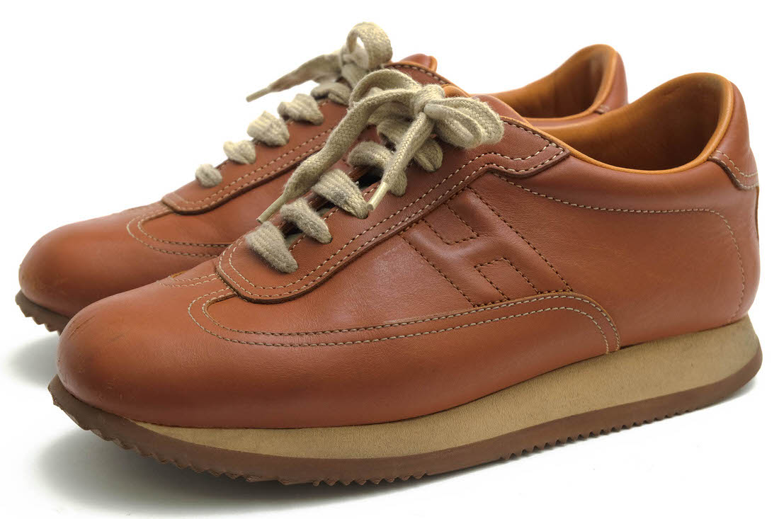 HERMES Quick クイック / エルメス Hロゴ 牛革 カーフ 定番 ブラウン