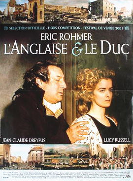 グレースと公爵 2001年 エリック・ロメール監督 | 映画ポスター