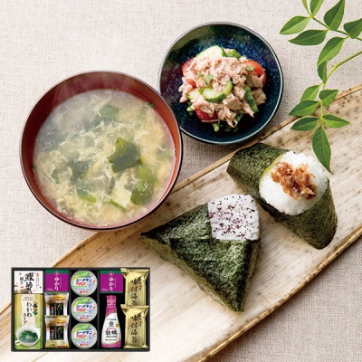 OCEAN & TERRE オーシャンテール 富士山style 最中味噌汁セットA 【約5