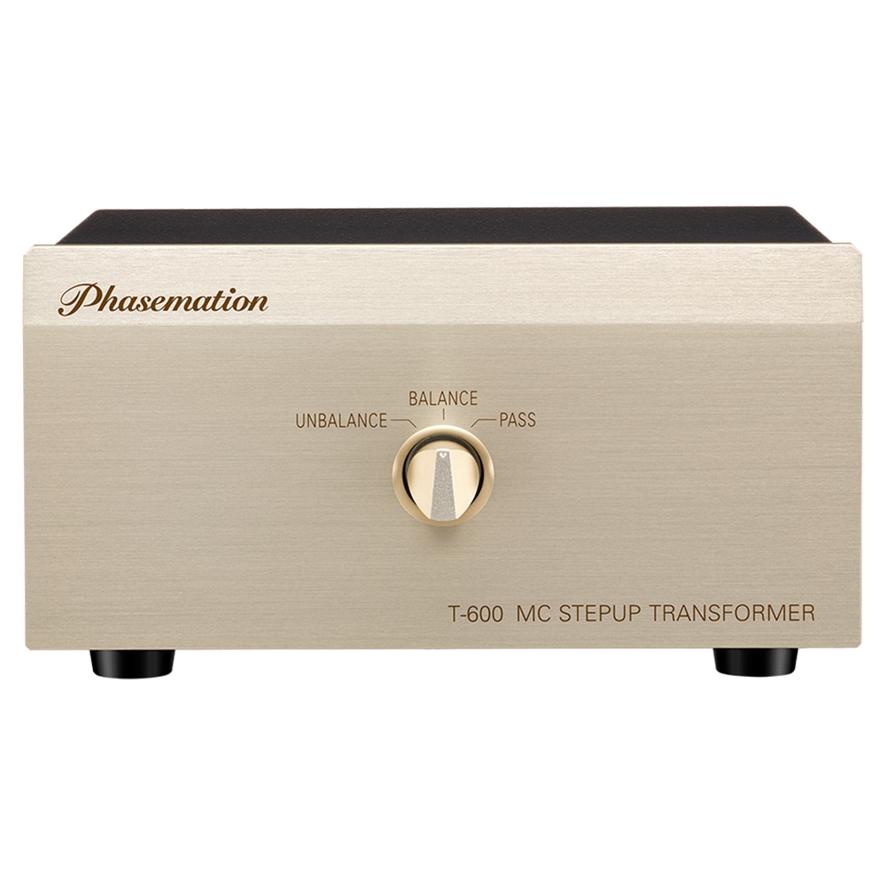 Phasemation - T-600（MC昇圧トランス・RCA/XLR入出力対応）《JP