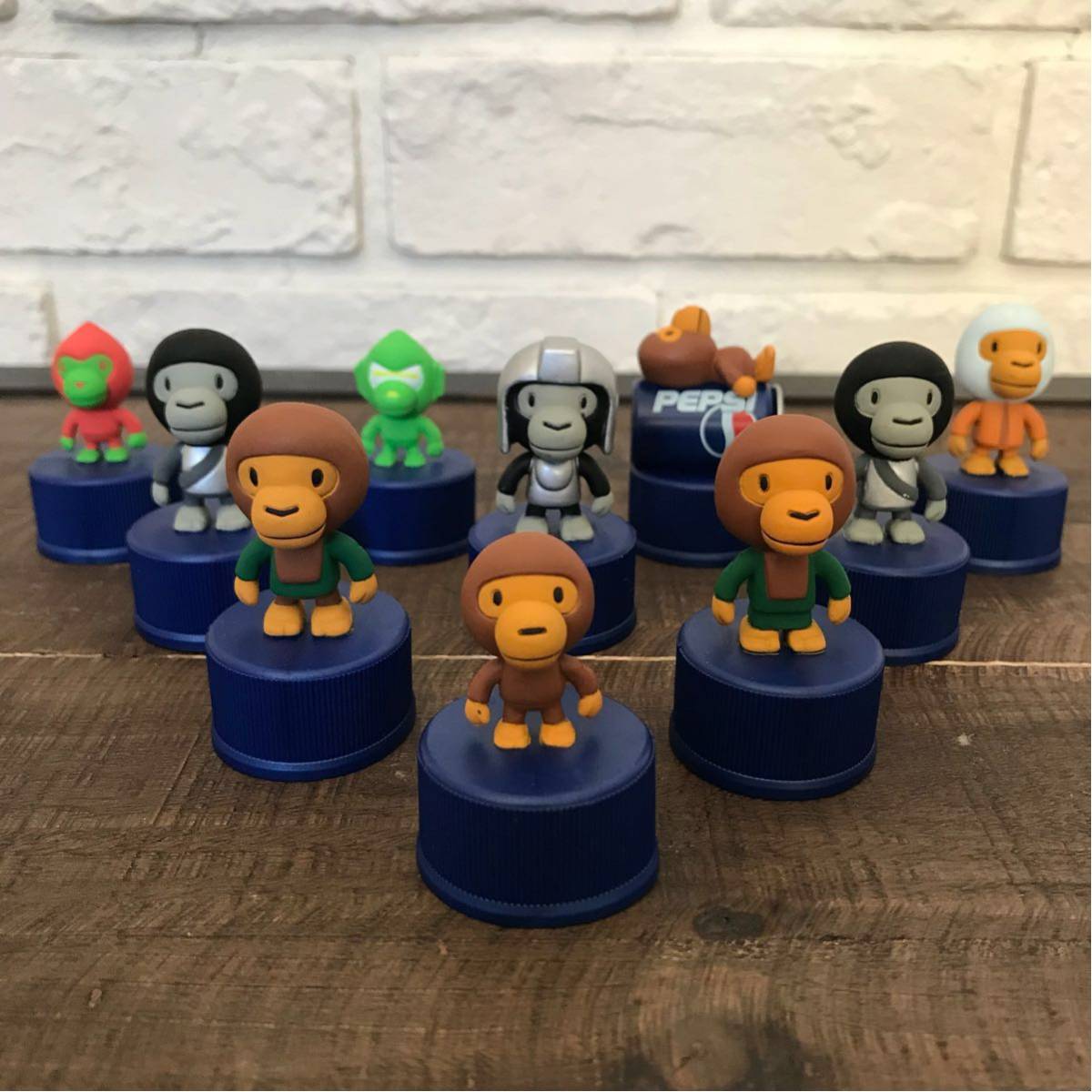 ☆激レア☆ pepsi × bape ボトルキャップ コンプリートセット a