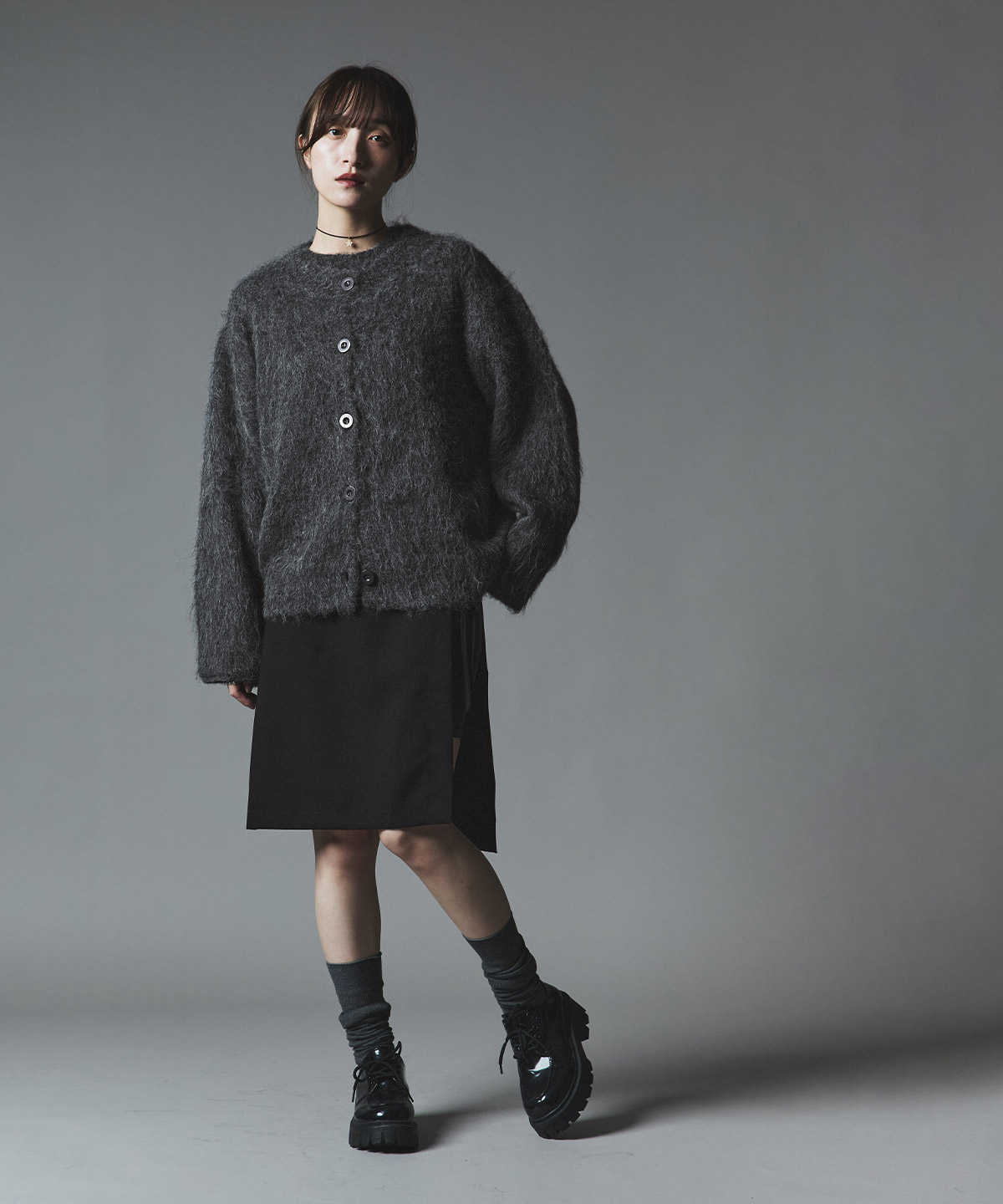 予約販売】モヘアシャギーニットカーディガン 全4色 | トップス