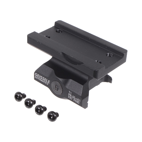 GEISSELE タイプ T1 T2 マウント ブラック | エアガン,ミリタリー用品