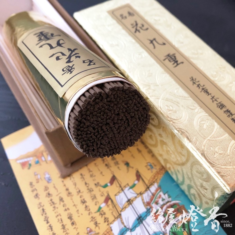 高級線香『極上シャム沈香【花九重(はなここのえ)-HANAKOKONOE-/大把