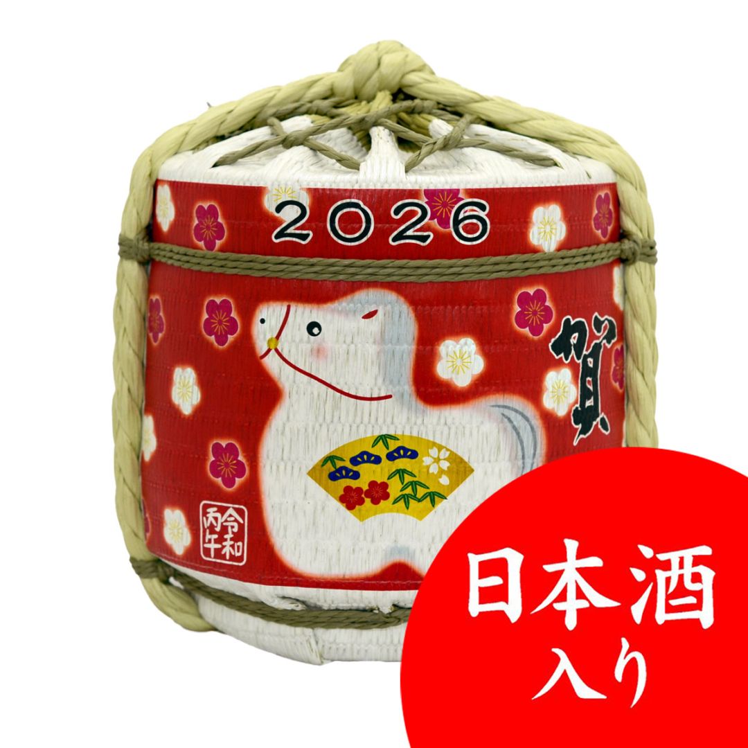 日本酒入り菰樽◇清酒 島美人 干支こも樽「桜」【1800ml】兵庫県｜明治