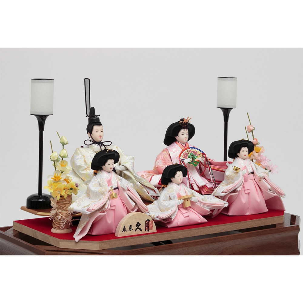 親王官女ケース飾り アクリルケース 5H-KK35-Z | ケース飾り | 【公式