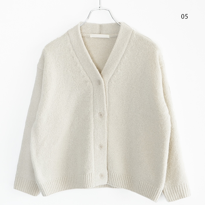 ○(e253k103) / evam eva (エヴァムエヴァ) / renew-wool cardigan