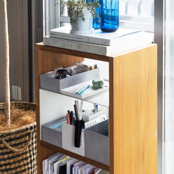 ライクイット タイディアップボックス D2412（インナー深型）クリア