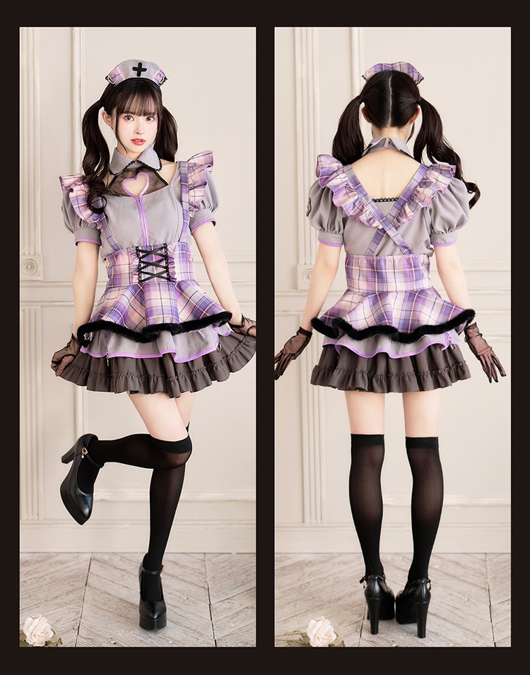 予約-5月中旬頃より順次発送予定】【藤咲凪着用】ミステリアスチェック