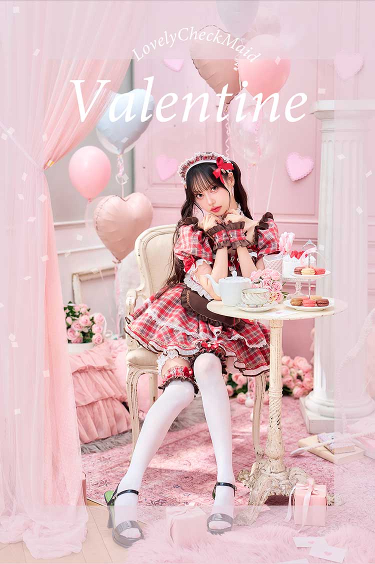 予約-4月下旬頃より順次発送予定】【中村里砂着用】チョコラブチェック