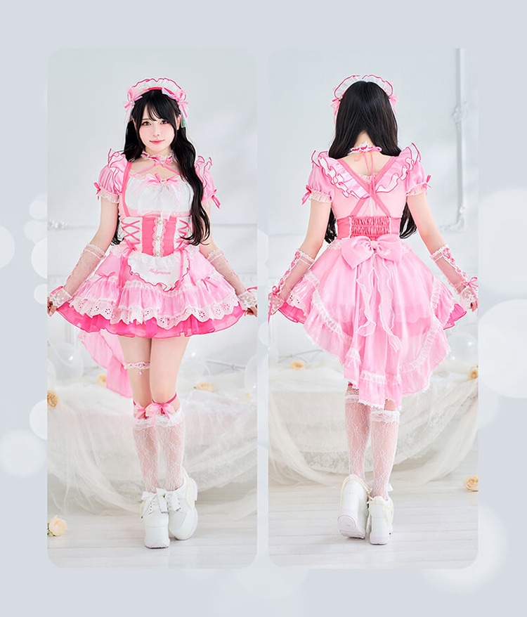 即日発送】【Mumei着用】-魔法少女-トゥインクルシフォンキャンディ