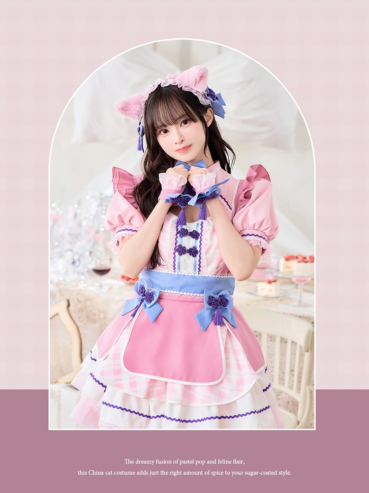 即日発送】【藤咲凪着用】キャンディメルトチャイナキャット
