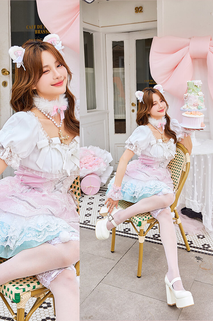 ブラックは予約】【沖縄コレクション着用】シャルロットレース