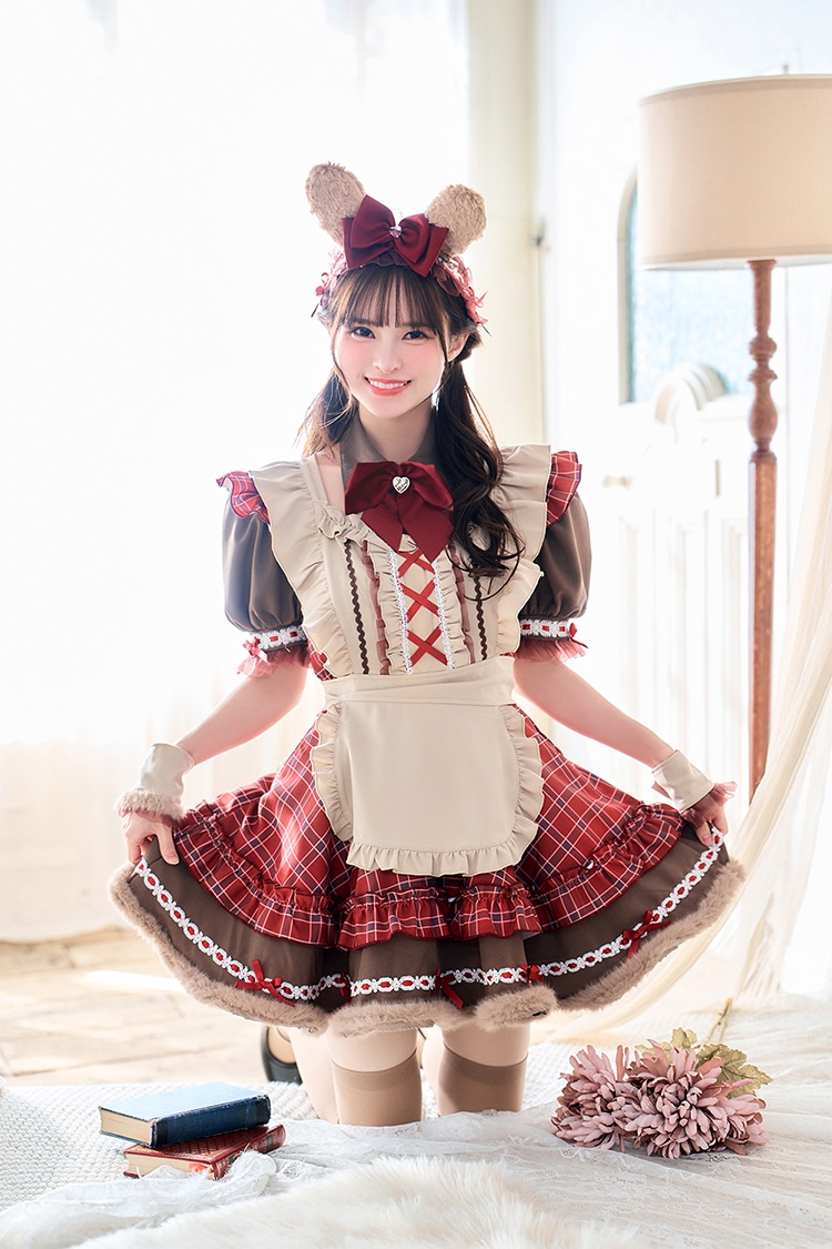 予約-4月中旬頃より順次発送予定】【藤咲凪着用】ロココチェック