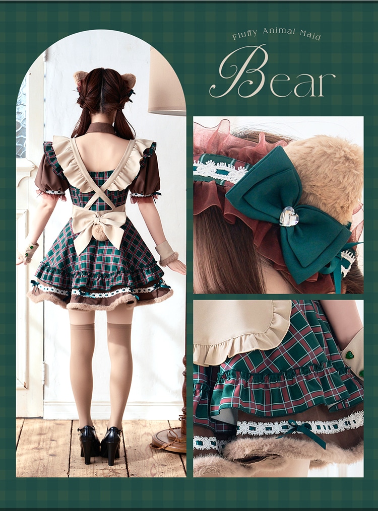 予約-4月中旬頃より順次発送予定】【藤咲凪着用】ロココチェック