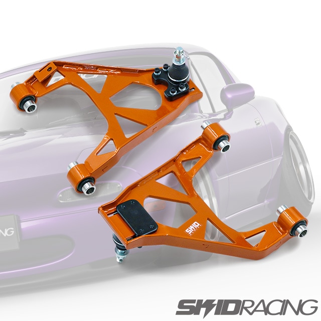 車検OK 鬼キャン NA NB アッパーアーム フロント 調整式 ロードスター