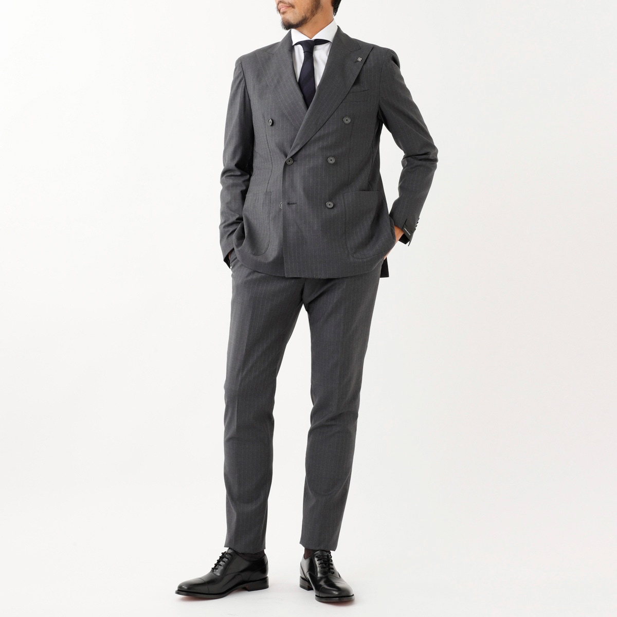 アウトレット】TAGLIATORE タリアトーレ ダブルブレストスーツ【大きい