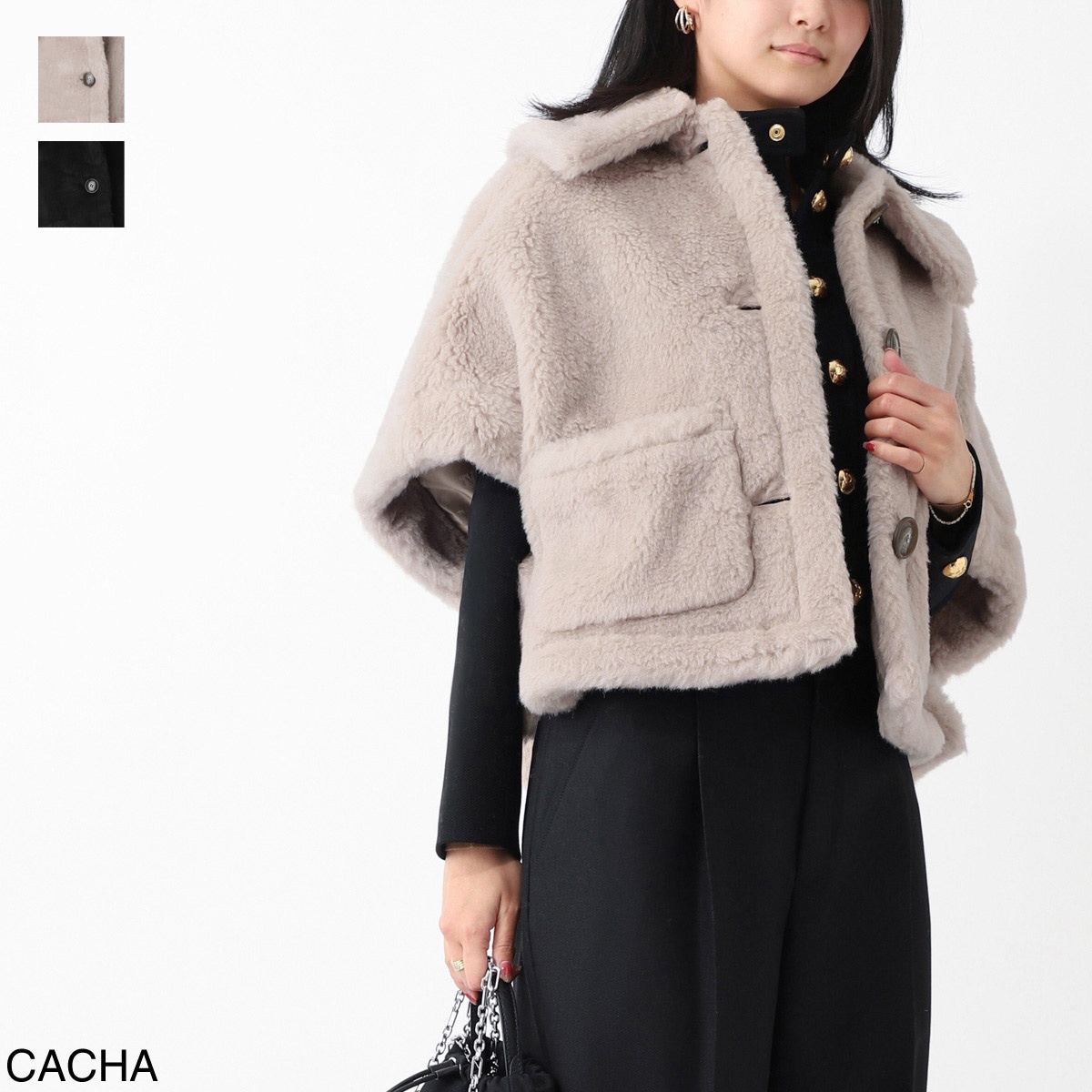 Max Mara マックスマーラ ケープ/ポンチョ/NEWTERZO1 レディース