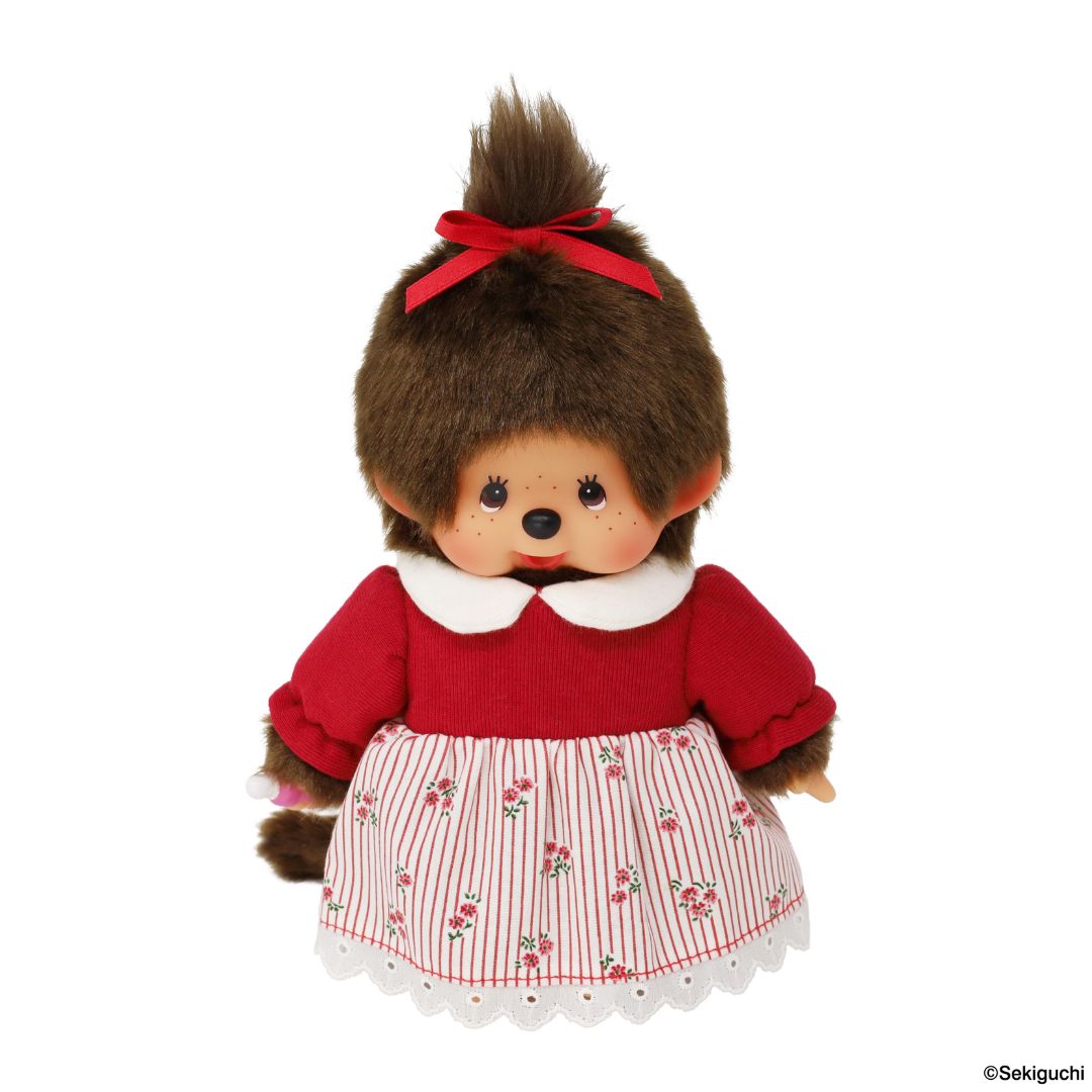 当店オリジナル】 フラワーモンチッチちゃん フリルワンピース Sサイズ