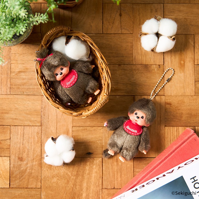 モンチッチ キーチェーン ミニ 女の子|【ぬいぐるみのセキグチ