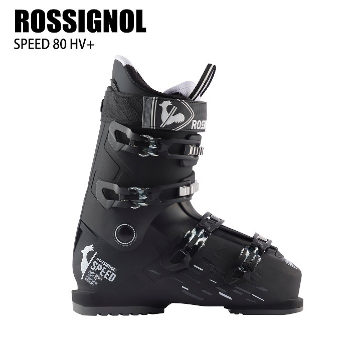 旧モデル ロシニョール スキーブーツ 2025 ROSSIGNOL SPEED 80 HV+ BK