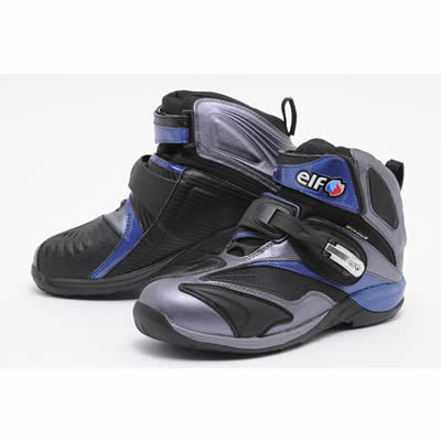 エルフ（elf）シンテーゼ14 ライディングシューズ（シルバー/ブルー