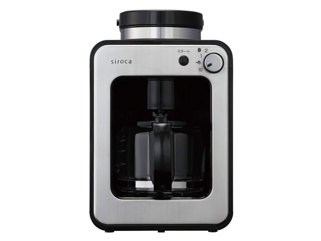 siroca シロカ 全自動コーヒーメーカー SC-A211(K/SS) | キッチン