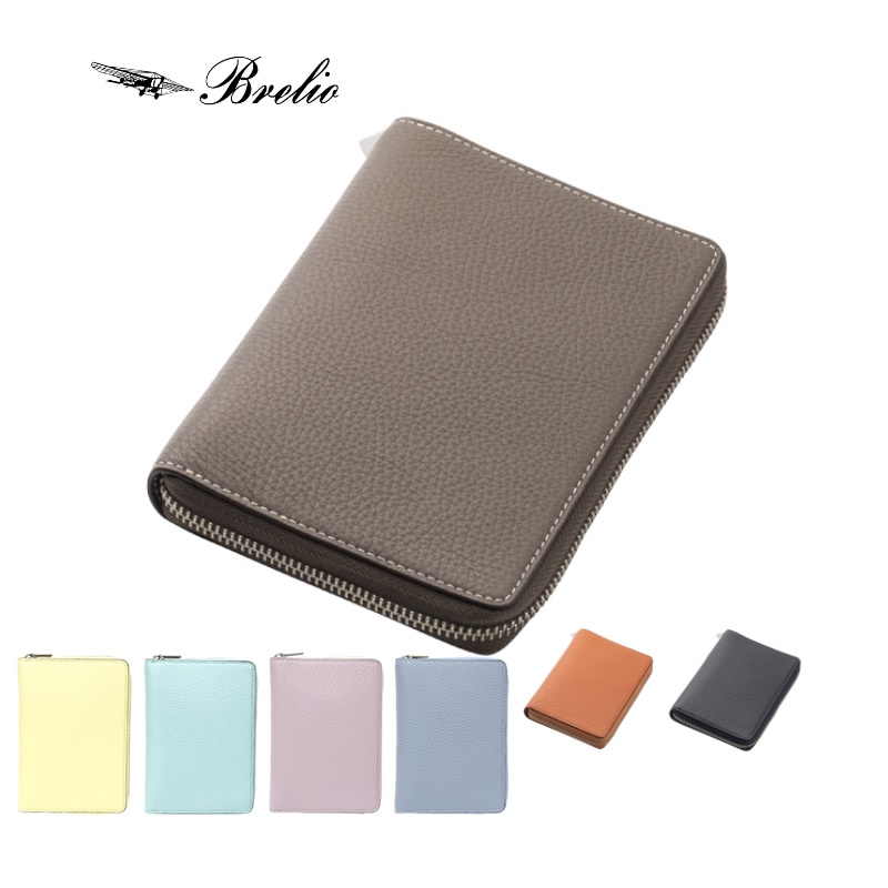 ブレイリオ Brelio モルビド ミニ6サイズ ラウンドジップ システム手帳